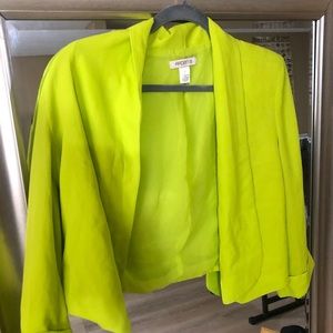 Arden B Lime Green Blazer